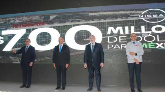 Nissan Mexicana anuncia inversión por más de 700 millones de dólares