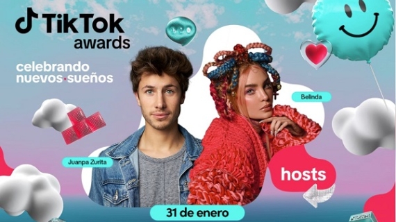 Telehit anuncia la transmisión de los TikTok Awards 2024
