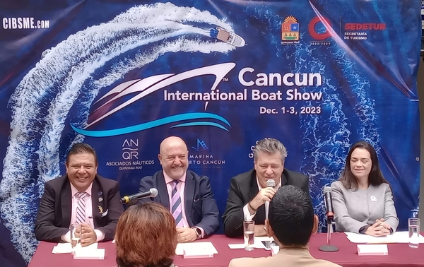 Presentación del Cancún International Boat Show and Marine Expo