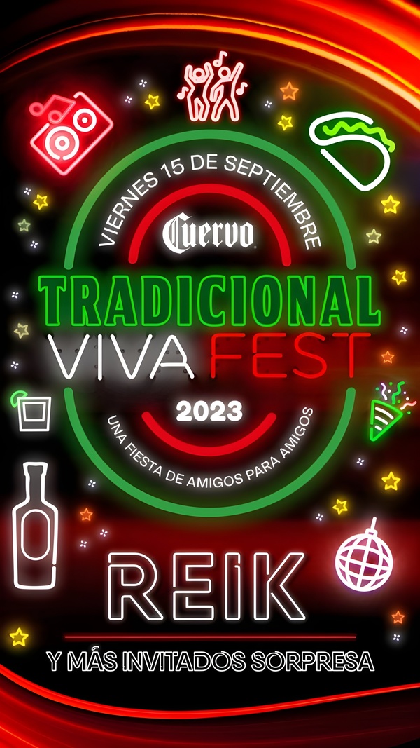 Foto del cartel oficial de Tradicional Viva Fest evento de José Cuervo Tradicional