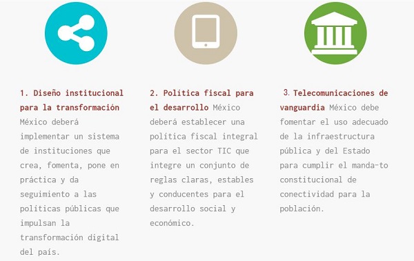 3 pilares para la digitalizacion en mexico