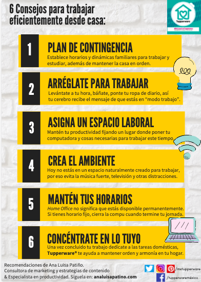 6 Consejos para ser productivos en HomeOffice