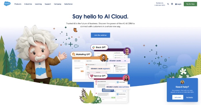 Salesforce lanza AI Cloud, inteligencia artificial generativa de confianza para empresas