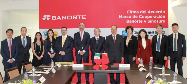 Banorte y China Export & Credit Insurance Corporation suscriben un acuerdo 