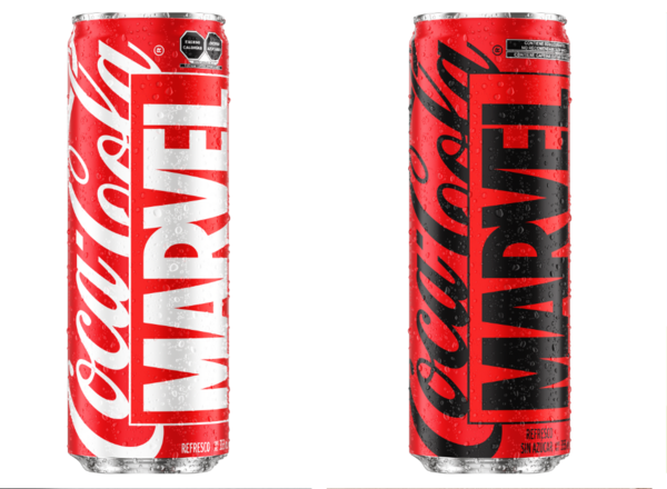 Latas coleccionables de Coca Cola x Marvel
