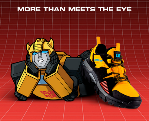   Cat Footwear presenta nueva colaboración con Transformers