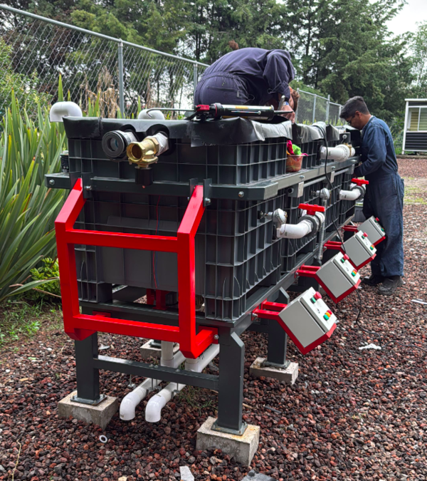 Estudiantes del Tec de Monterrey crean proyecto ecológico para tratar aguas residuales
