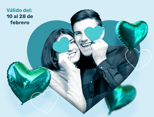 Campaña para los regalos del Día del Amor y la Amistad