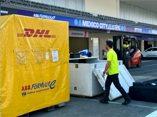 DHL empresa de logística tranportadora del GEN3 