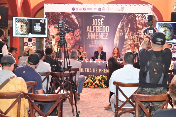 Imagen de la presentación del Festival Internacional José Alfredo Jimenez 2023