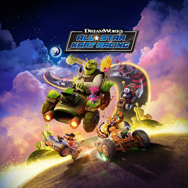 Arte del DreamWorks All-Star Kart Racing