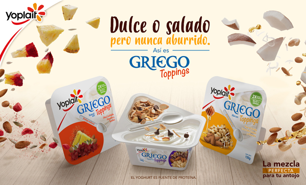 Nueva línea de yogurt griego