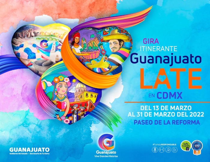 Expondrán 15 corazones artísticos de la gira itinerante “Guanjuato Late” en CDMX