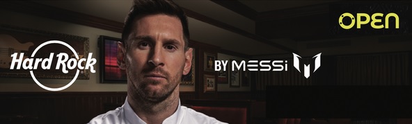  Hard Rock Café y Open presentan a su embajador de marca Leo Messi