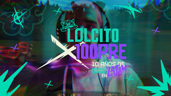 Cartel de la campaña Lolcitox100Pre