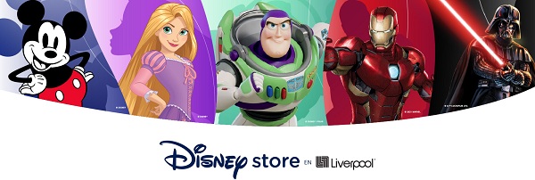 Liverpool presenta a la nueva Disney store “shop in shop”