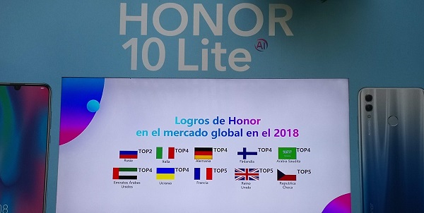 Logros de HONOR en el mercado global de 2018