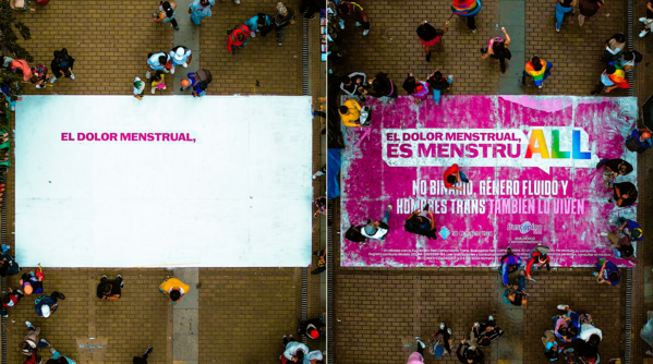 ‘Menstruall” campaña de Buscapina Fem para visibilizar el dolor mensual femenino  