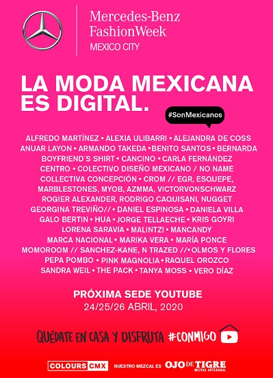 Mercedes-Benz Fashion Week Mexico City, ahora digital