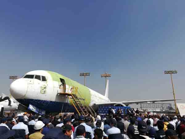 Mexicana MRO Services realiza de manera formal la entrega del primer avión Boeing 767-300 convertido de pasajero a carguero, el cual se trabajó poco más de cuatro meses, con colaboración de un equipo de Israel Aerospace Industries (IAI), siendo el primer avión de su tipo en México y en Latinoamérica.