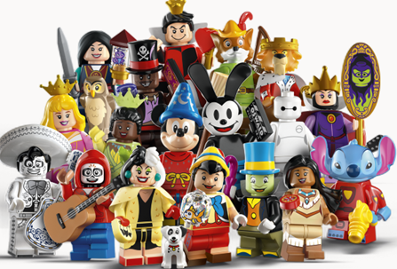  LEGO celebra los 100 años de Disney