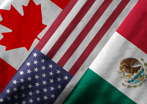 Se firma el acuerdo de libre comercio México, EUA, Canadá