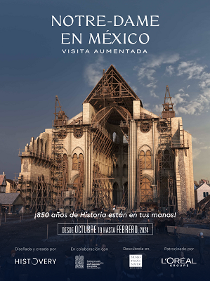 Grupo L’Oréal, el Museo Franz Mayer y Histovery presentan Notre-Dame en México. Visita aumentada