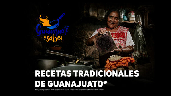 Portada del recetario Recetas Tradicionales de Guanajuato
