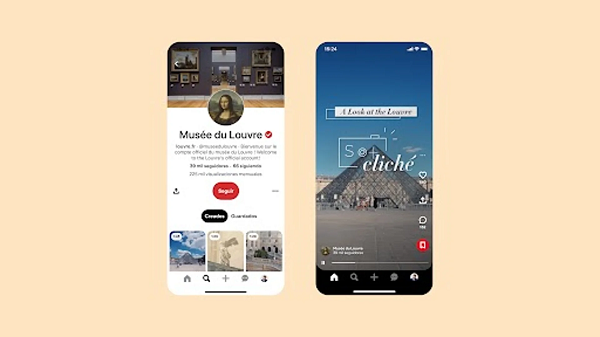 “Una Mirada al Louvre”, una colaboración de Pinterest y el Museo de Louvre