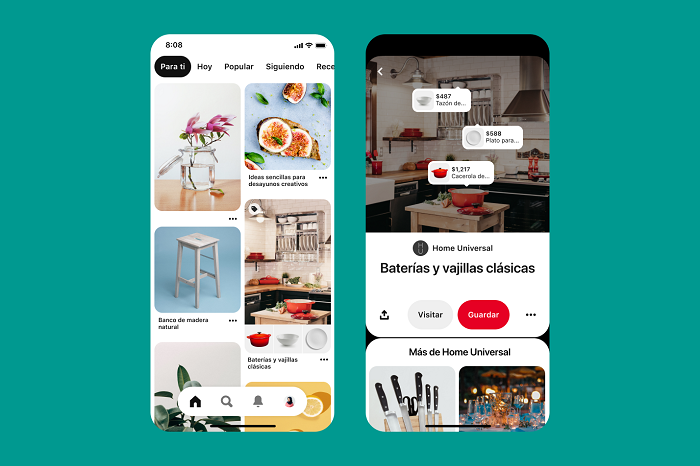 Pinterest habilita nuevas funciones para comerciantes