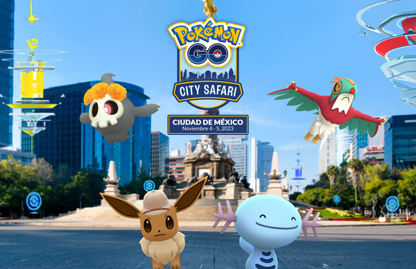 Poster de la experiencia Pokemon Go City Safari
