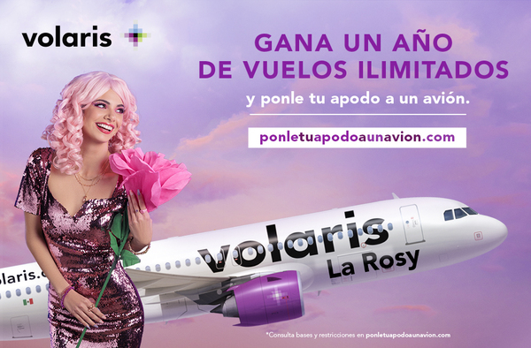 Cartel de la campaña pónle tu nombre al avión