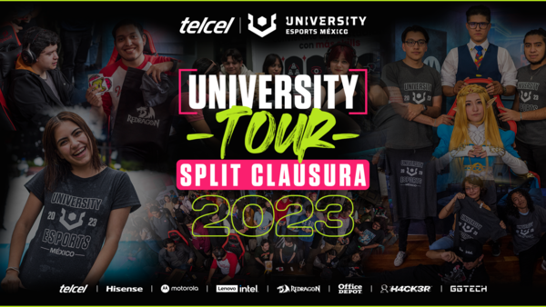 Cartel promocional de Teler Universty Esports México