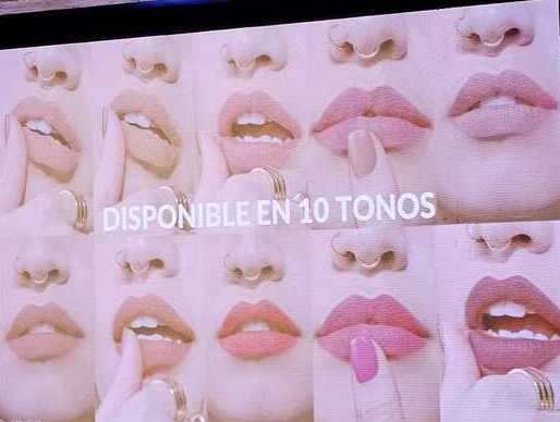 Alunos datos del mercado de los labiales