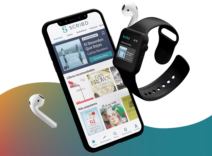 Scribd anuncia su llegada a Apple Watch