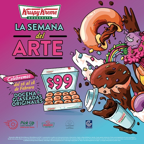 Semana del Arte con Krispy Kreme
