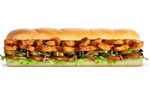 Subway introduce el primer sandwich Sub-planted Teriyaki Veg