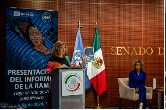 UNESCO reportó el estado de preparación de la IA de México