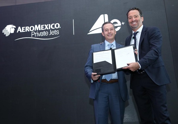Aeroméxico estrena servicio de aviones privados