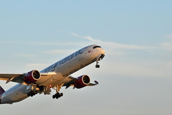 Avión de Virgin Atlantic