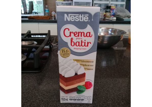 Crema para batir