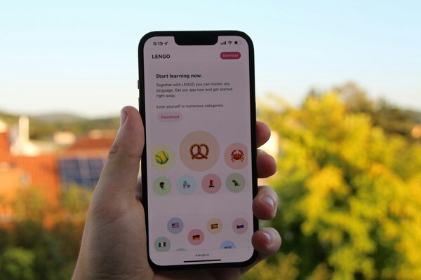 App de aprendizaje de idiomas 