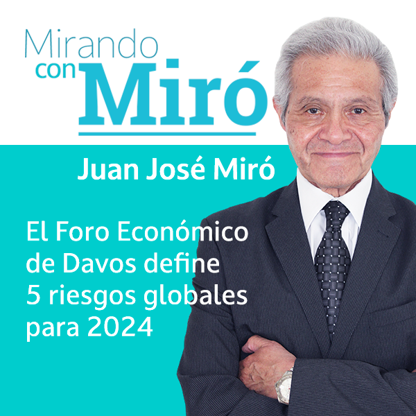 Davos define 5 riesgos globales para 2024