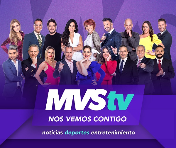 Grupo MVS lanza su canal de TV abierta!