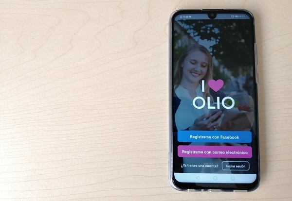OLIO: nueva aplicación para compartir comida