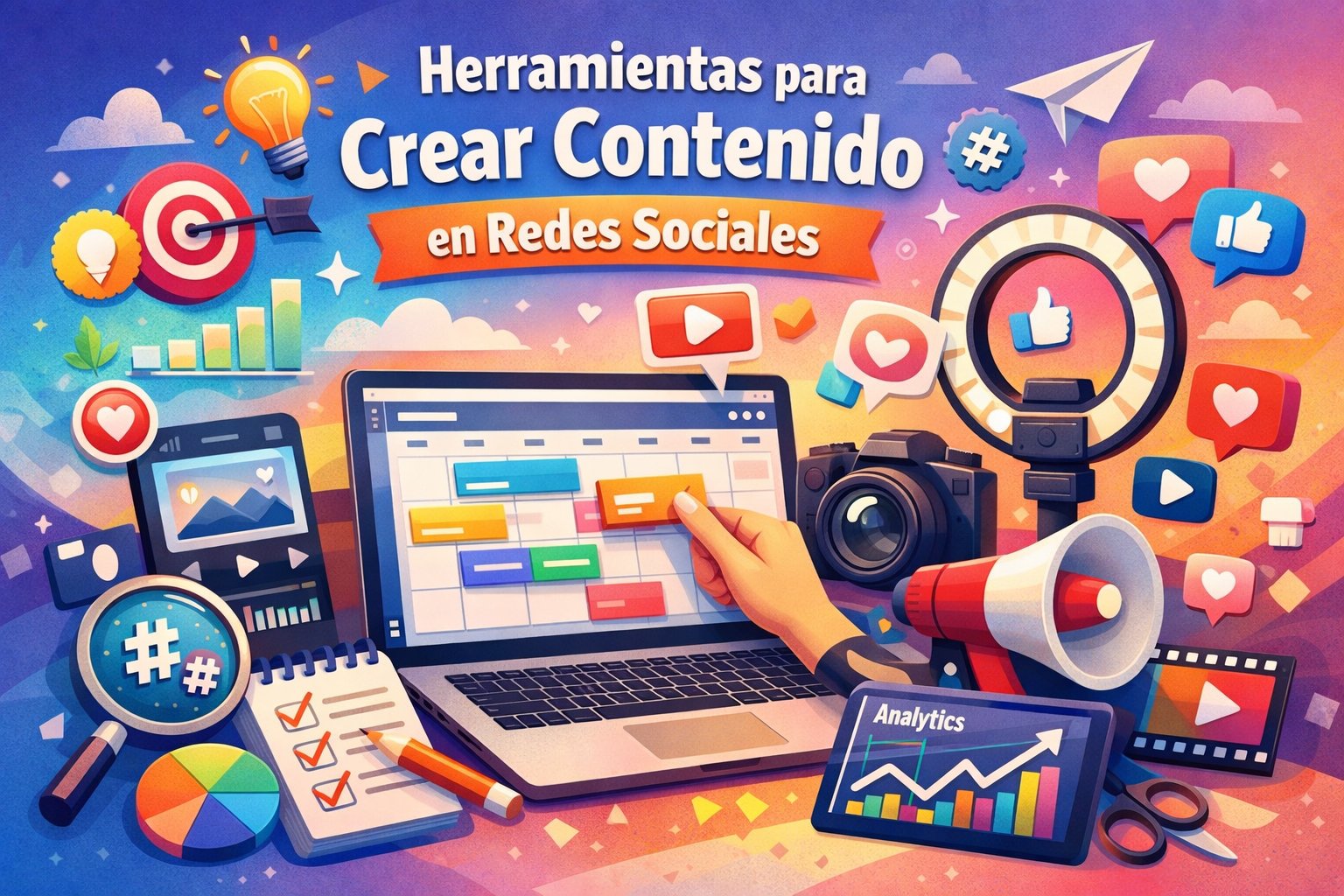 Crear contenido para redes sociales