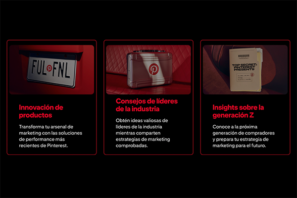 pinterest presents evento