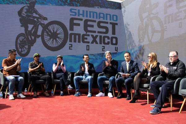 Foto de la presentación del Shimano Fest México 2024