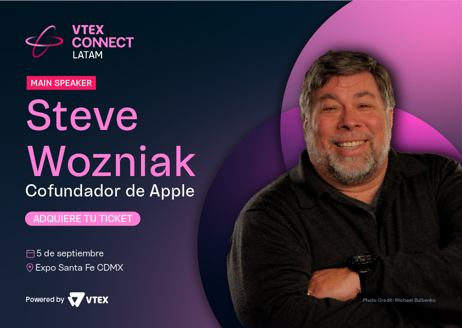 ¡Steve Wozniak estará presente en México!