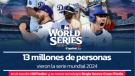  Récord de audiencia: 13 Millones cautivados en Dodgers vs Yankees 